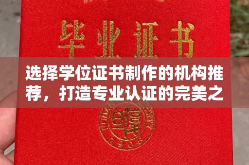北塔选择学位证书制作的机构推荐，打造专业认证的完美之选